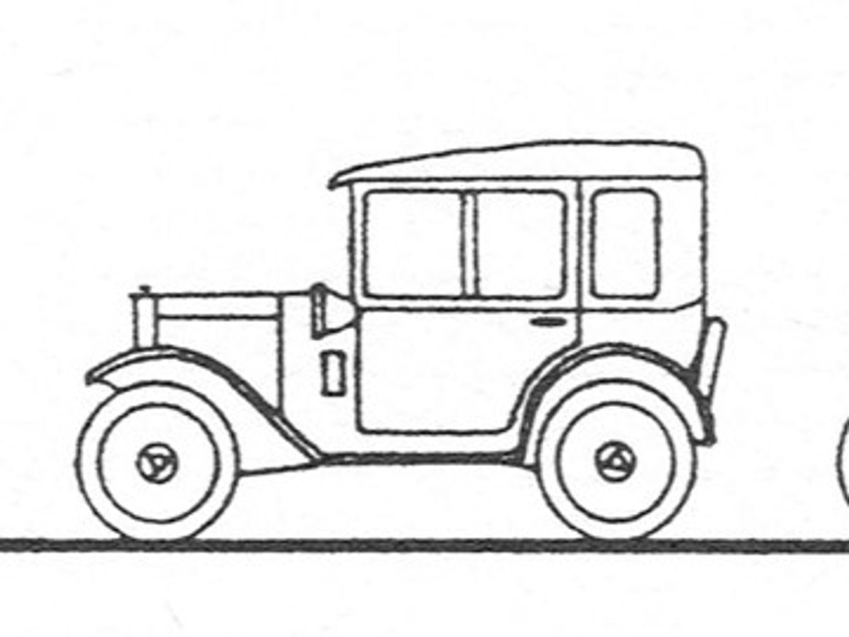 Three Austin 7s